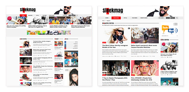 Modernes Magazin WordPress Theme