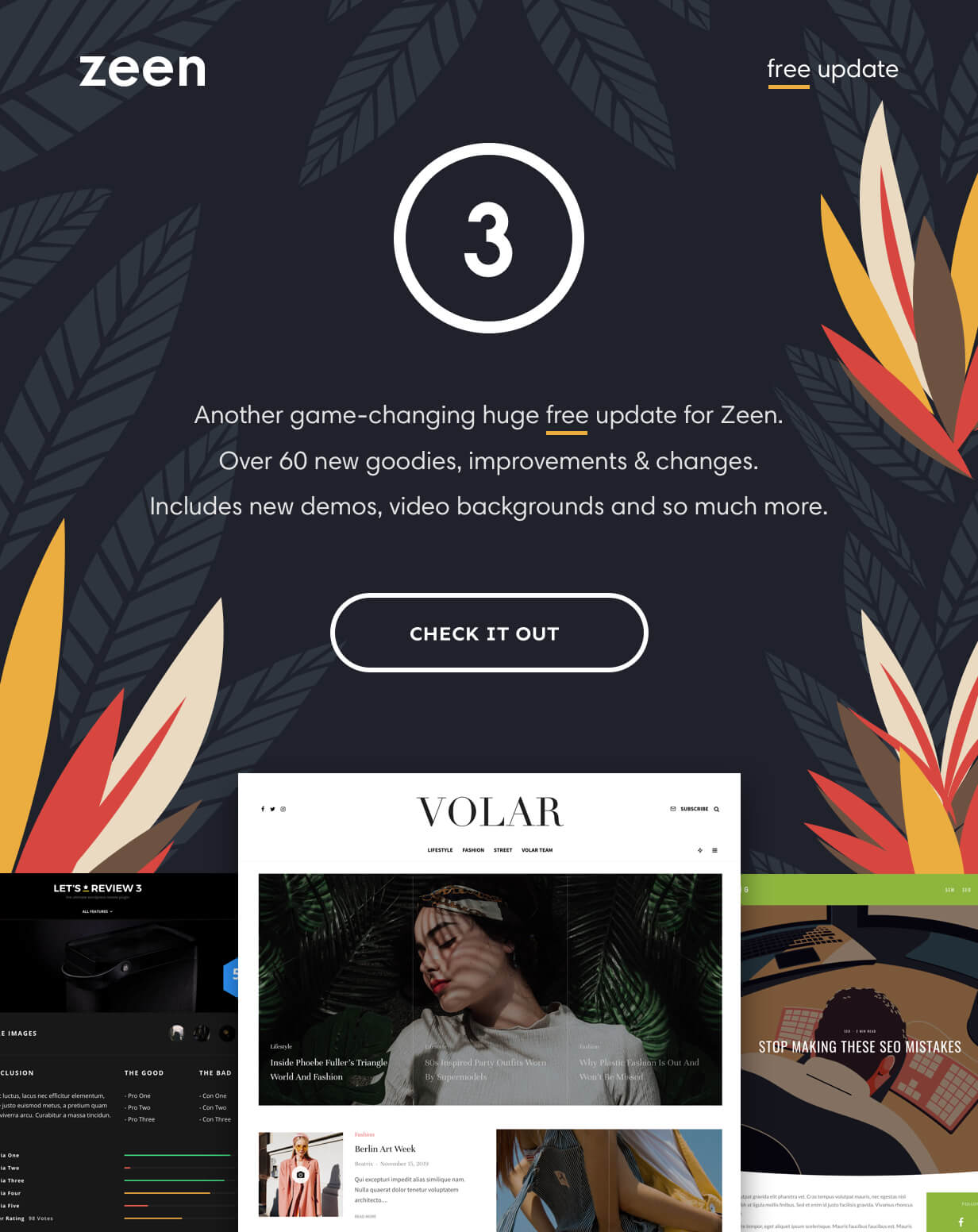 Zeen WordPress Magazine Theme Einführung