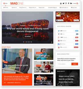 MagOne - Nachrichten WordPress Theme