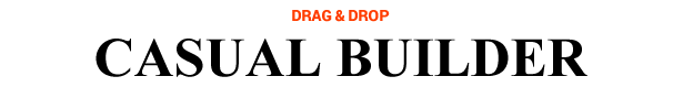 Drag & Drop Casual Page Builder
