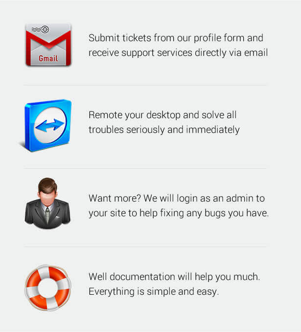 Serious and Outstanding Support News WordPress-Theme