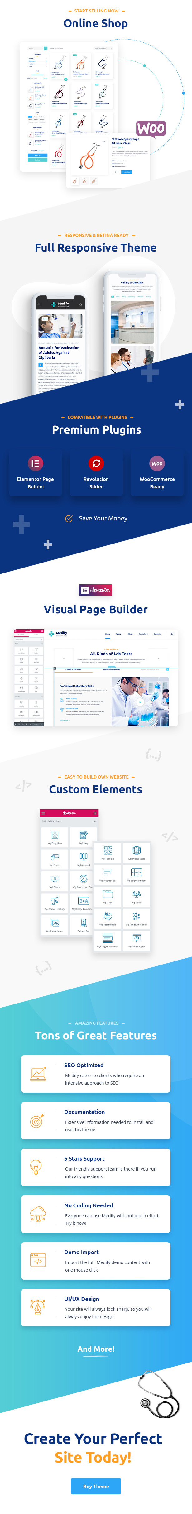 Medify - Gesundheit & Klinik WordPress Theme - 2