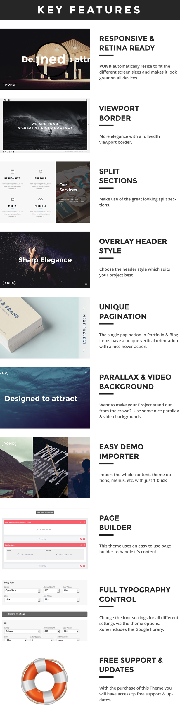 Teich - Kreatives Portfolio / Agentur WordPress Theme - 6