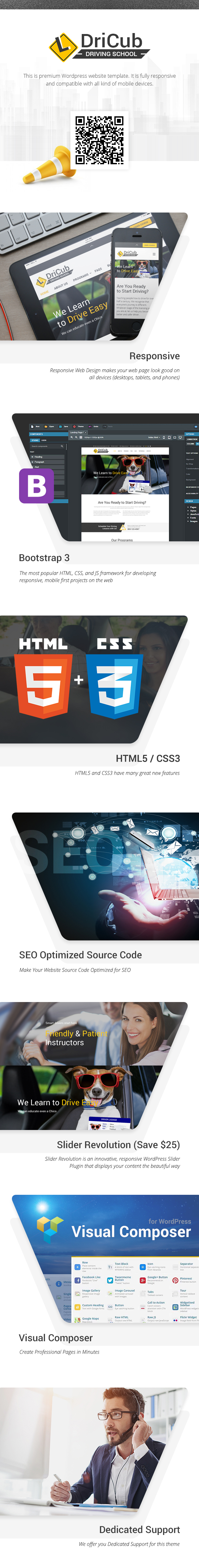 DriCub - Fahrschule WordPress Theme - 2