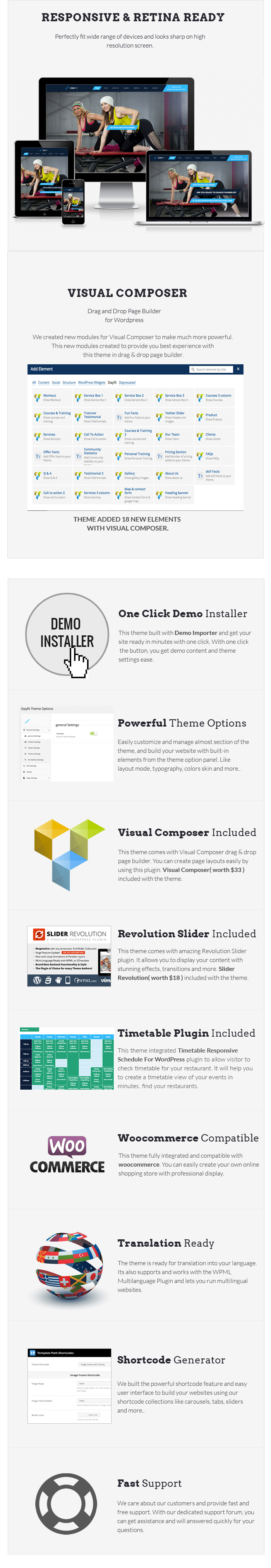 Stayfit | Fitness WP Theme - 1