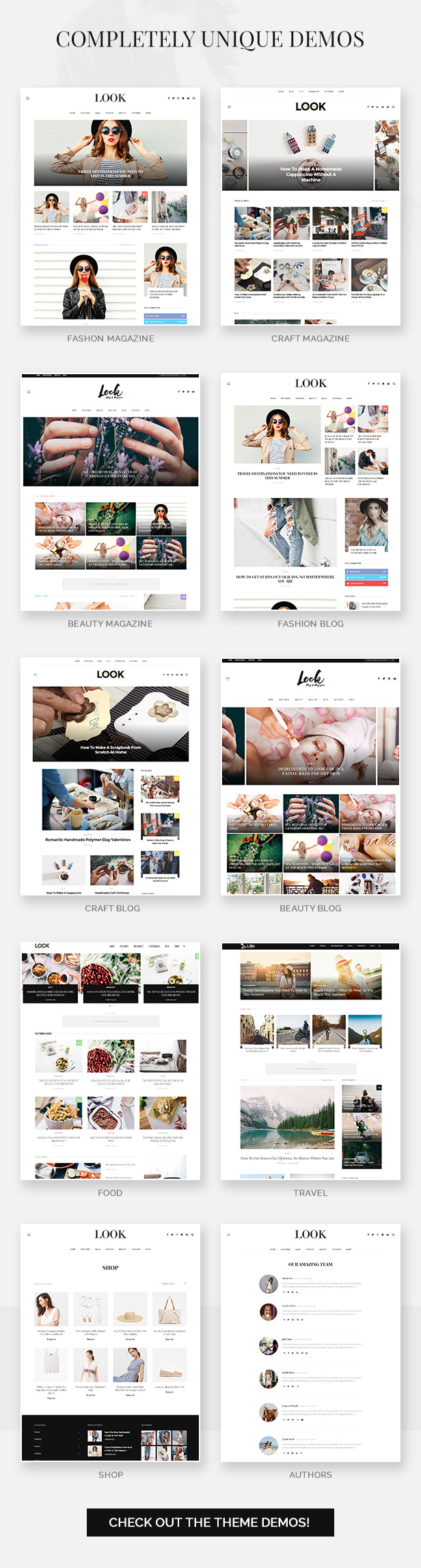 Schauen Sie: Ein Fashion & Beauty News, Magazin & Blog WordPress Theme - 3