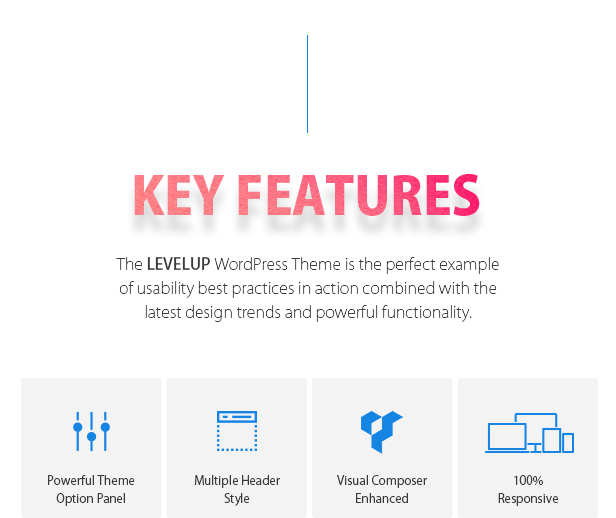 LEVELUP - Responsives kreatives Mehrzweck-WordPress-Theme - 5