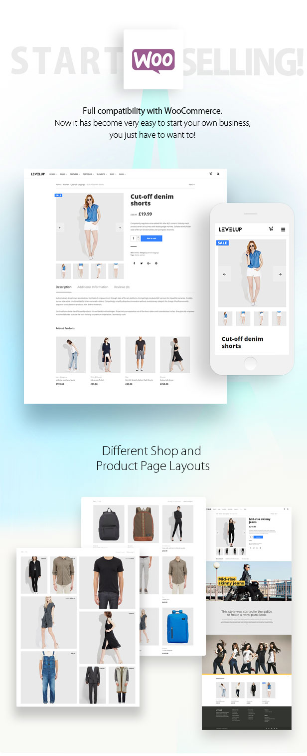 LEVELUP - Responsives kreatives Mehrzweck-WordPress-Theme - 11