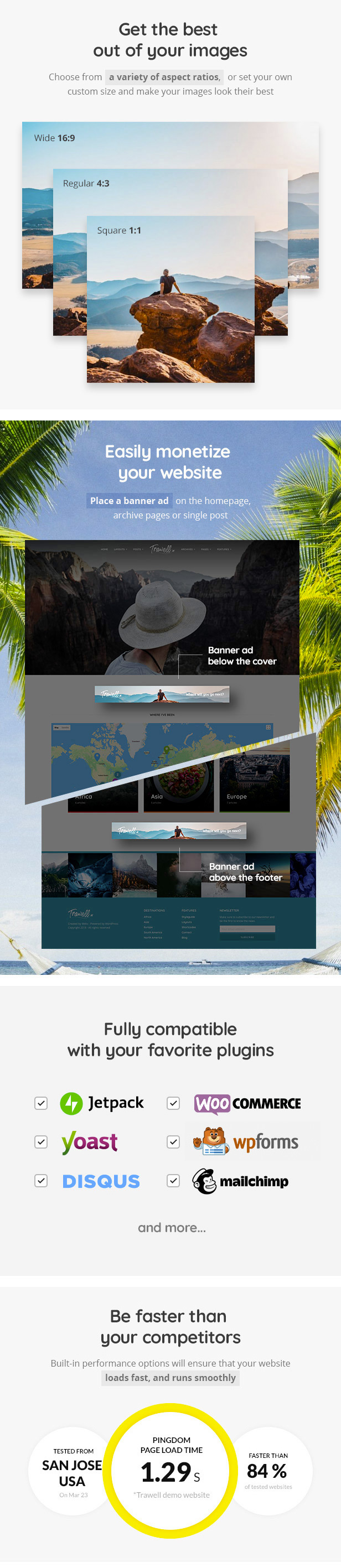 Trawell - WordPress-Reisethema