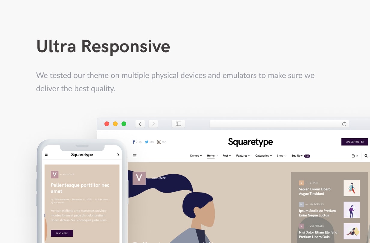 Squaretype - Modernes Blog WordPress Theme - 50