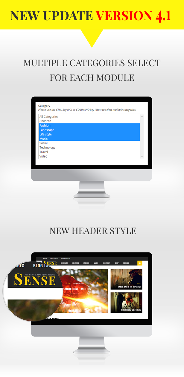 Sense - Responsive Blog Magazine und News Theme - 1