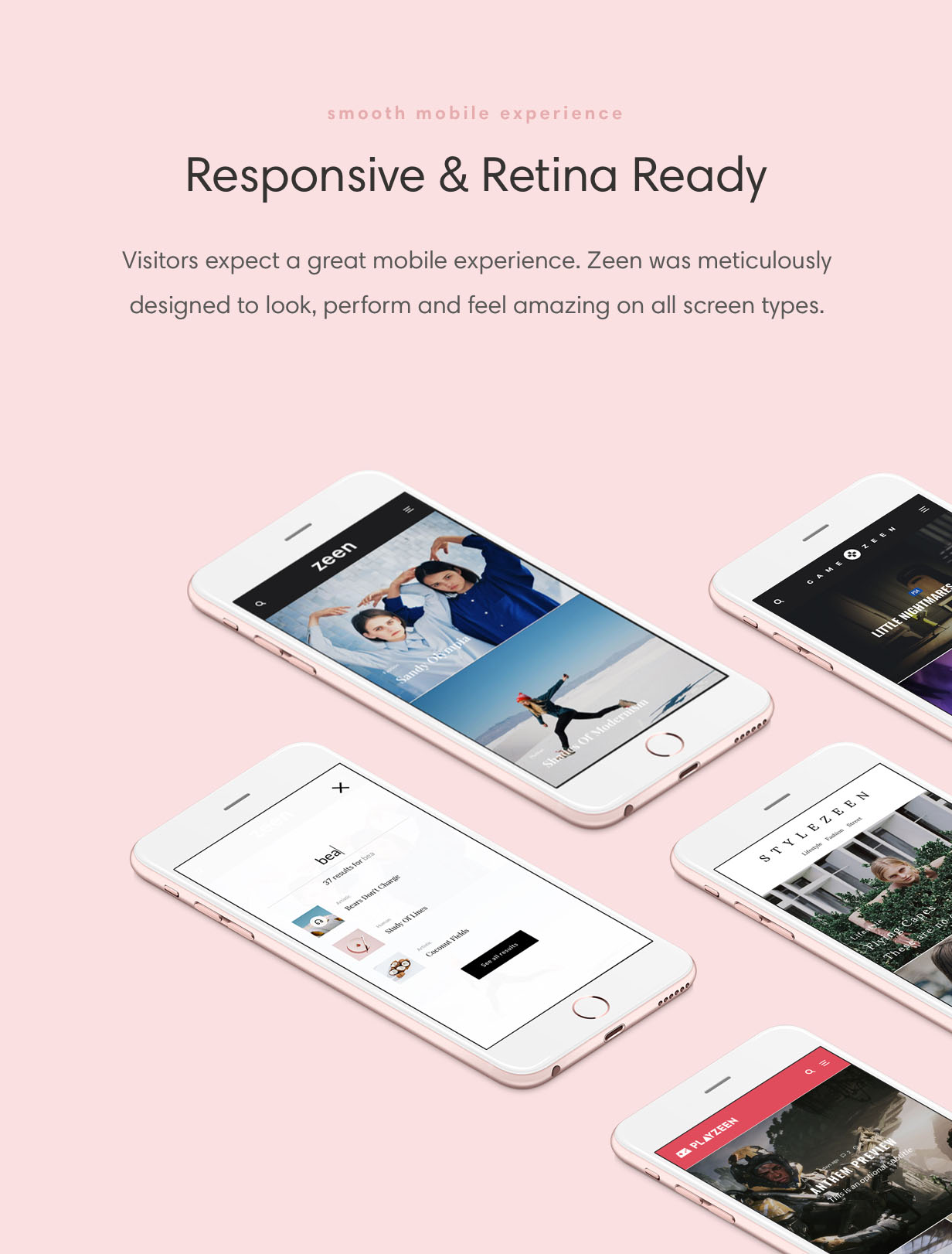 Zeen ist ein responsives WordPress-Theme