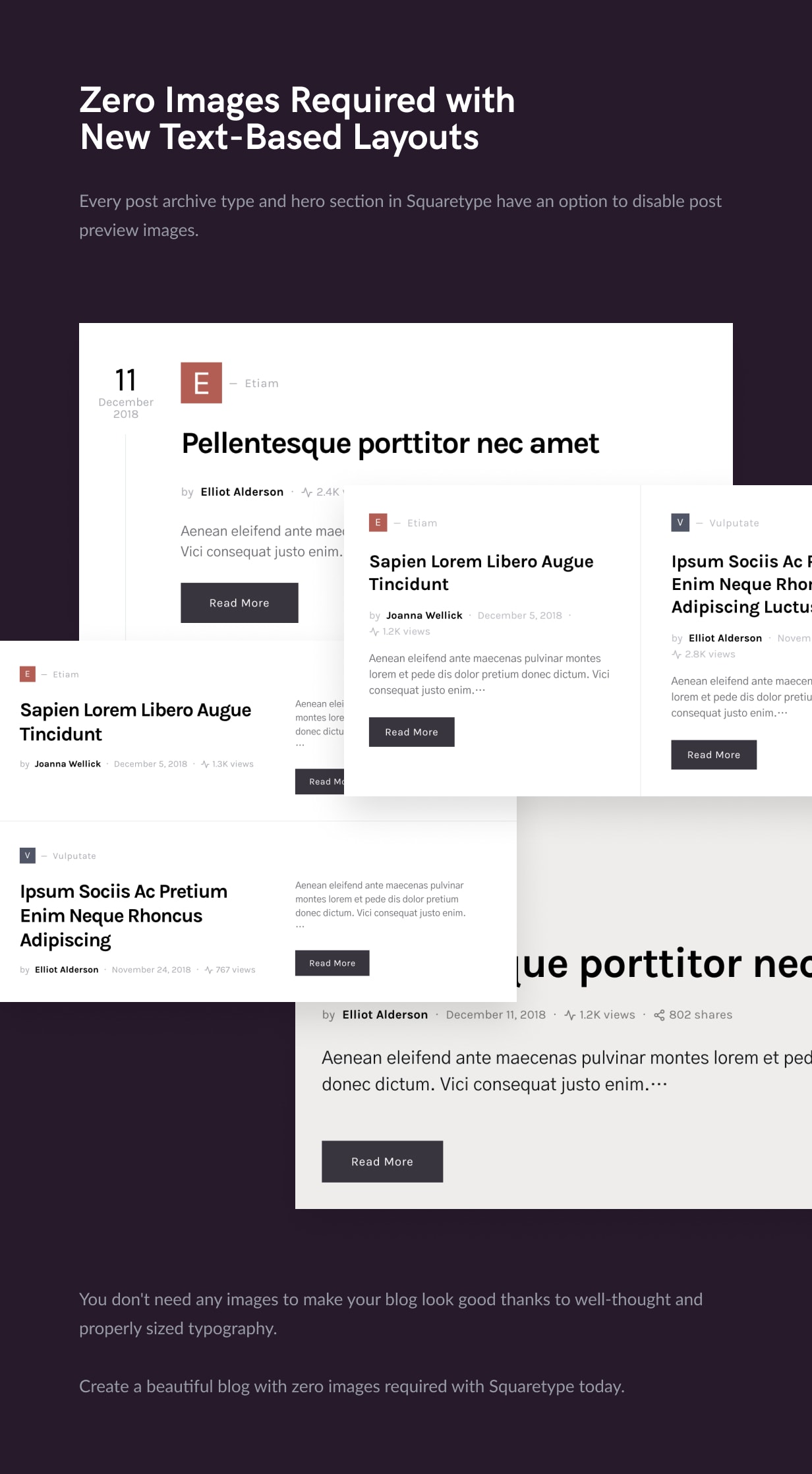 Squaretype - Modernes Blog WordPress Theme - 6