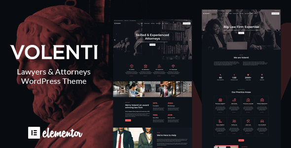 Anwälte Elementor WordPress Theme 