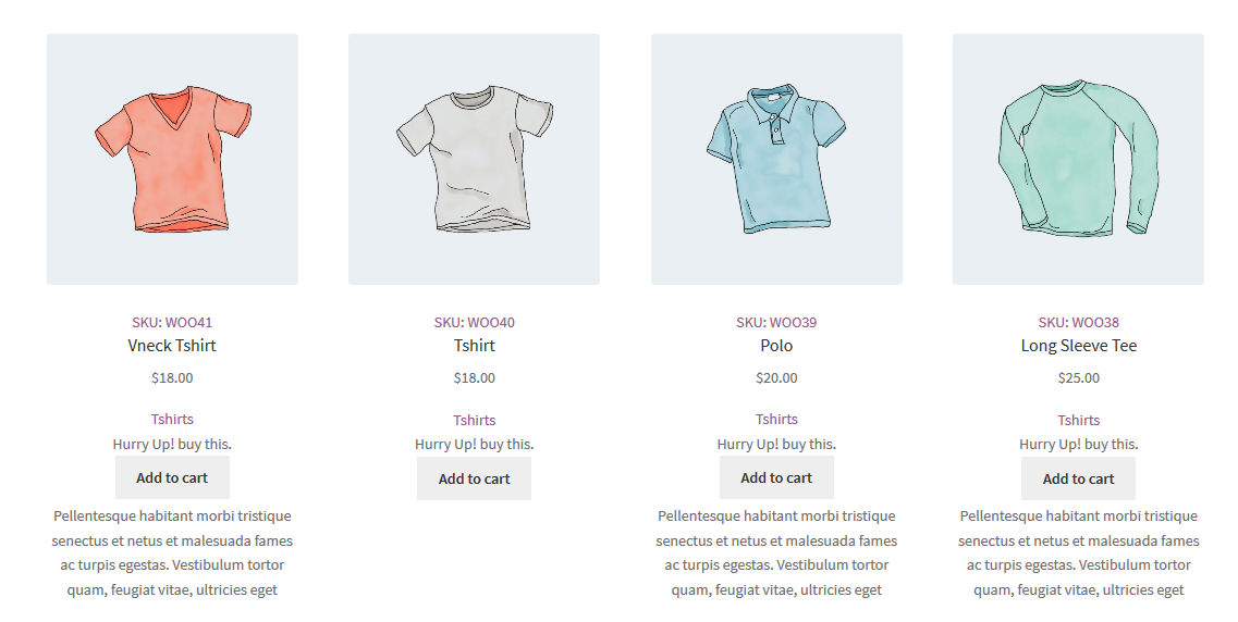 WooCommerce Produktdaten in Schleife auf Shop & Category Pages Plugin anzeigen - 1