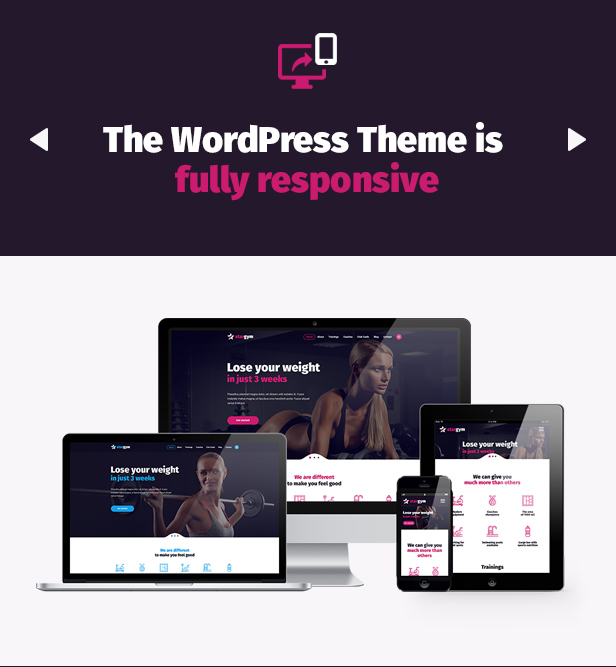 Stargym - Gym Trainer, Fitness Club und Gym WordPress Theme - 3