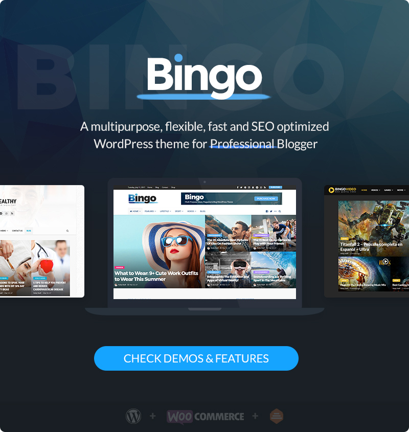 Bingo - Mehrzweck-Zeitungs- und Magazinthema - 1