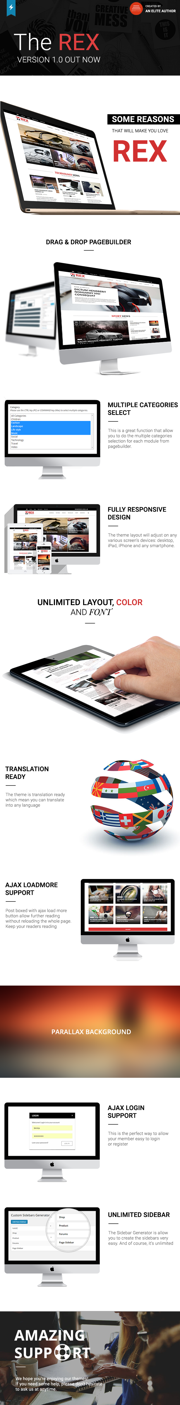 Das REX - WordPress Magazin und Blog Theme - 2