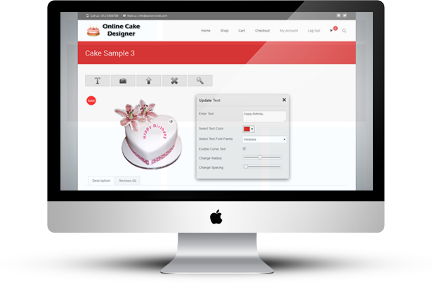 Online-Kuchen- und Cupcake-Design für Woocommerce - 15
