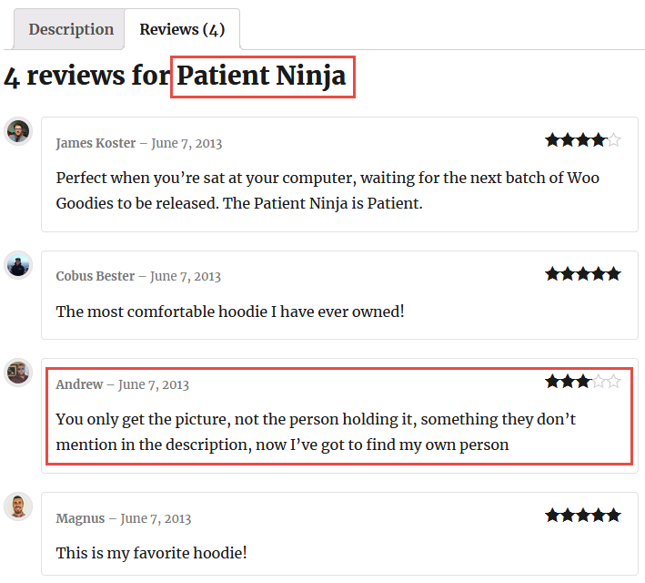 Kopieren oder Verschieben von WooCommerce-Bewertungen - 3