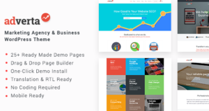 Adverta – Marketingagentur & Business WordPress Layout