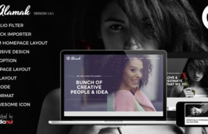 Alamak – Responsive One Page Portfolio-Thema