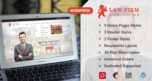 Anwaltskanzlei und Anwalt – WordPress Layout