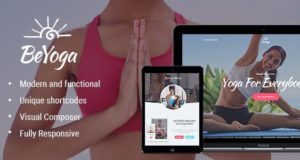 BeYoga | Yogastudio & Gym WordPress Layout