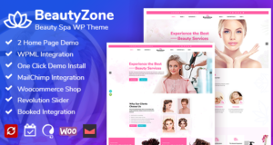 BeautyZone: Beauty Spa Salon WordPress-Vorlage