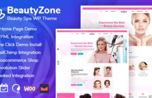 BeautyZone: Beauty Spa Salon WordPress-Vorlage