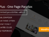 Biz Plus - Einseitiges Parallax-WordPress-Layout