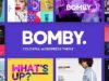 Bomby - Kreatives Mehrzweck-WordPress-Vorlage