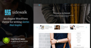 Bürgersteig – Elegantes persönliches Blog WordPress Layout