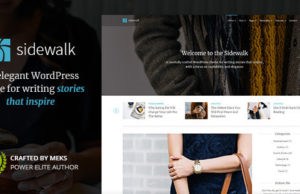 Bürgersteig – Elegantes persönliches Blog WordPress Layout