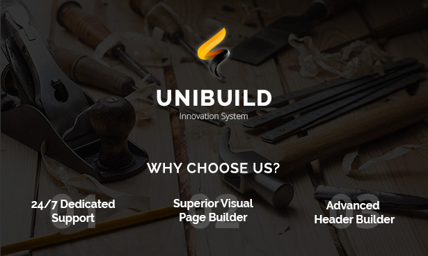Fabrik, Industrie, Bau Gebäude WordPress Theme - Unibuild - 2