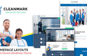 Cleanmark – Reinigung des WordPress-Themas für den Hausmeisterservice