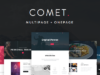 Comet - Kreatives Mehrzweck-WordPress-Layout