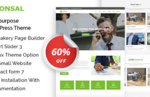 Consal – WordPress-Template der Corporate Business Agency