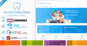 Dental Prime – Medical Health Care & Zahnarztzentrum, Multi-Purpose Responsive WordPress Layout
