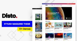 Disto – WordPress Blog Magazine Thema