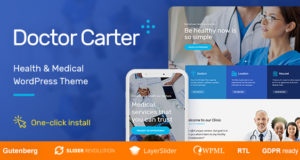 Doktor Carter – Medizinisches WordPress-Thema
