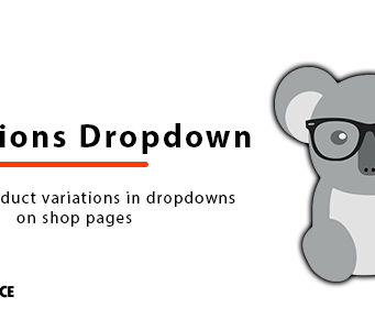Dropdown-Liste „WooCommerce-Produktvariationen“ auf dem Shop-Seiten-Plugin anzeigen