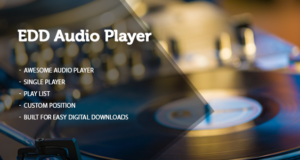Einfache digitale Downloads Produkt Audio Sampler Player