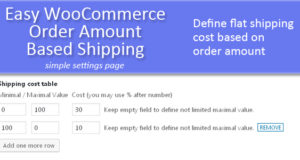 Einfacher WooCommerce-Bestellbetrag