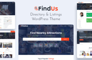 Findus – Verzeichnisliste WordPress Vorlage