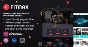 Fitmax – Gym und Fitness WordPress Template