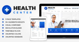 Gesundheitszentrum – Medizinisches WordPress-Thema