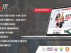 Gym & Fit - Fitnesscenter, Fitness-Studio WordPress Layout