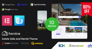 Homine - Immobilien WordPress Template