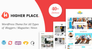 Höherer Platz – Blog & Magazin WordPress Vorlage